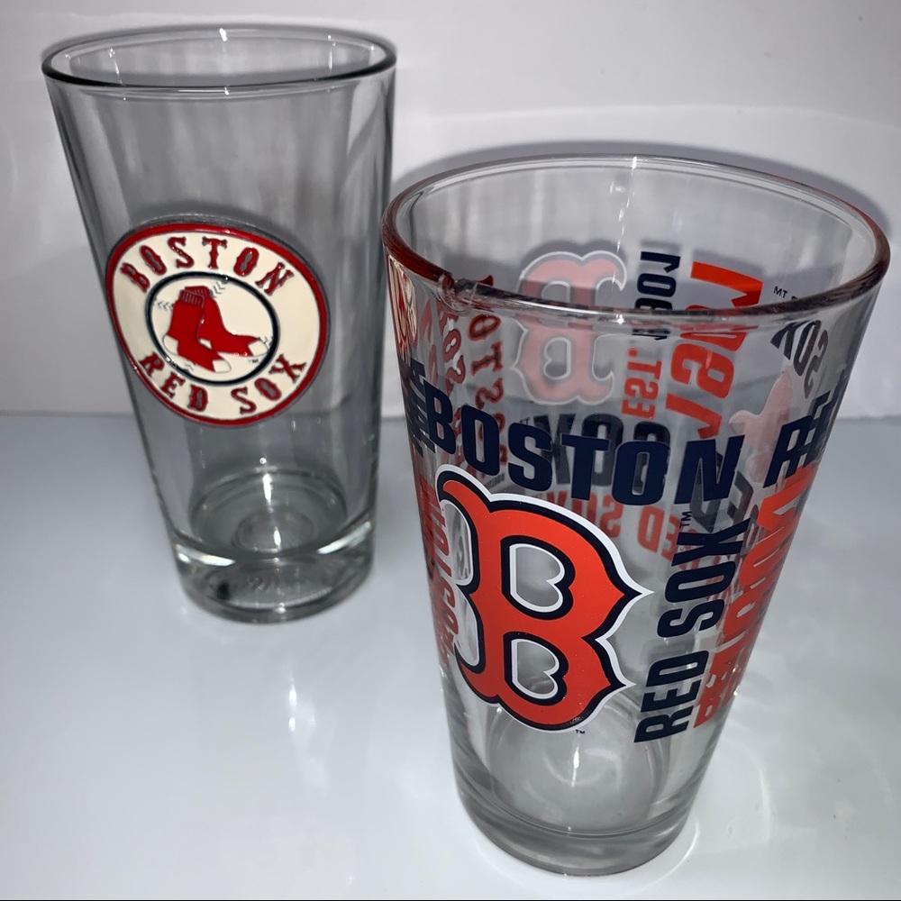MLB Boston Red Sox Boelter Brands Baseball Pint Gl